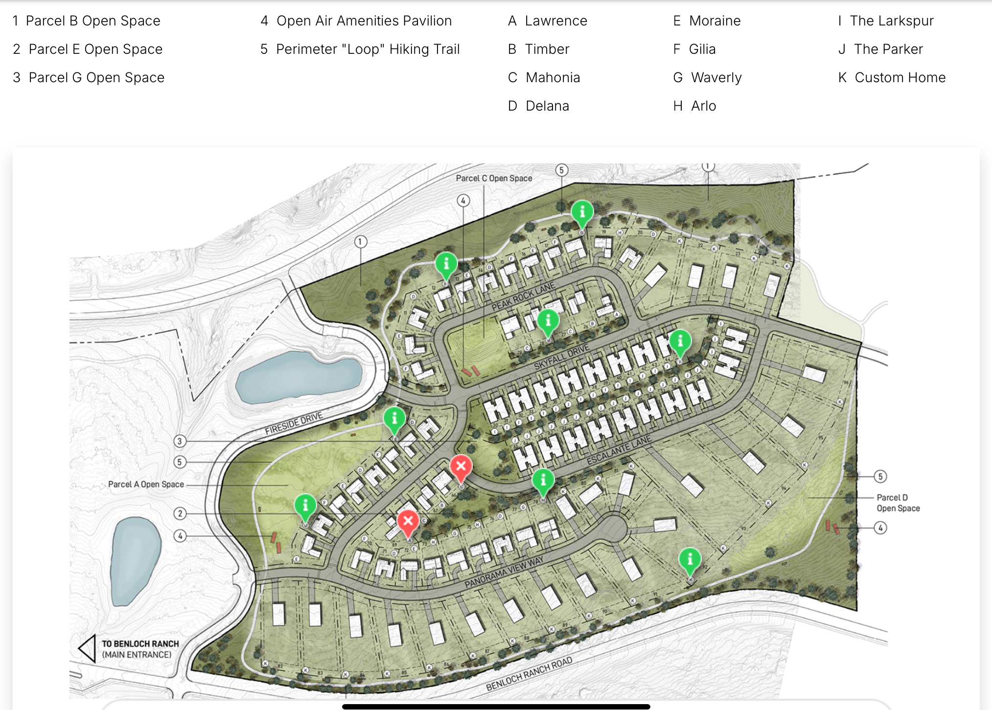 Wildwood Reserve Site Plan